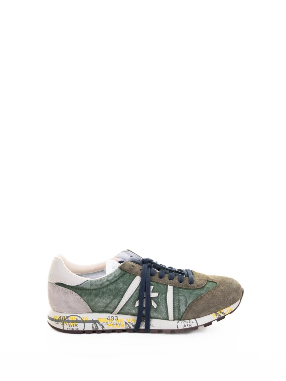 Sneaker Lucy 7256 uomo verde militare