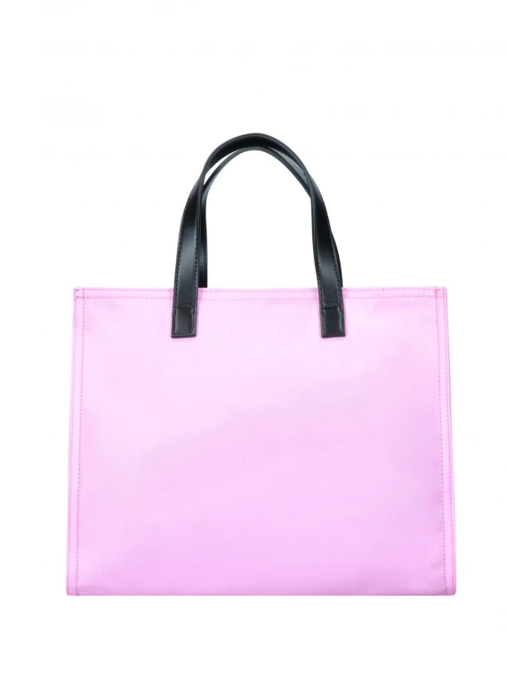 Pink Electra shopping bag in nylon