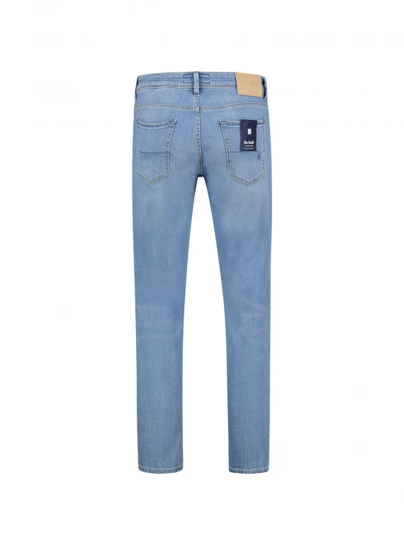 Slim fit jeans in light denim