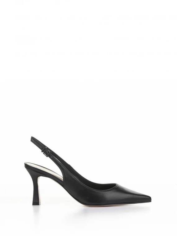 Chanel Slingback in nappa nero