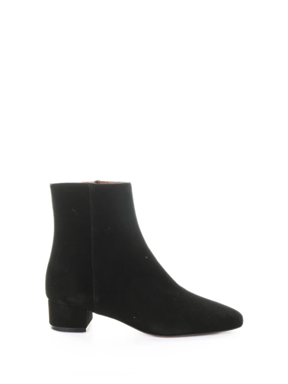 Black Suede Ankle Boots
