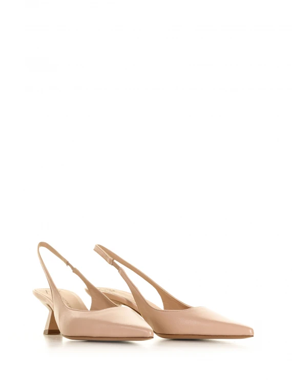 Nappa leather Arabel slingbacks