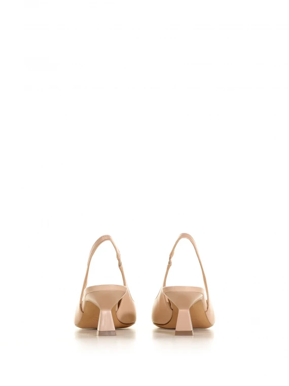 Nappa leather Arabel slingbacks