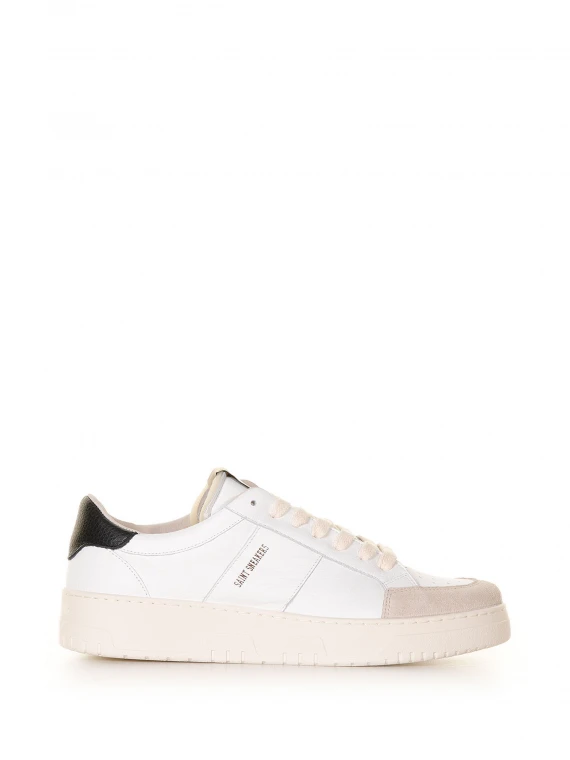 Sneaker Sail in pelle e suede