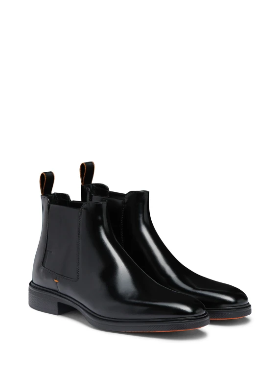 Santoni Boots Black