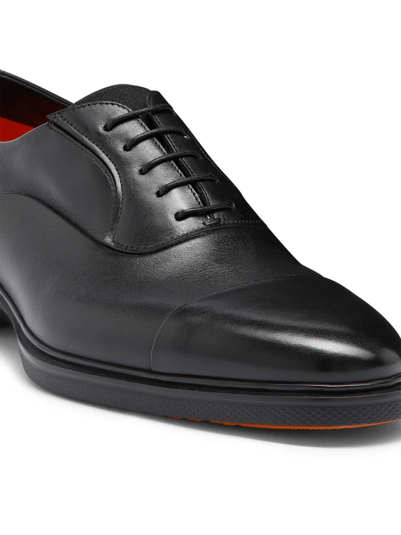 Santoni Flat shoes Black