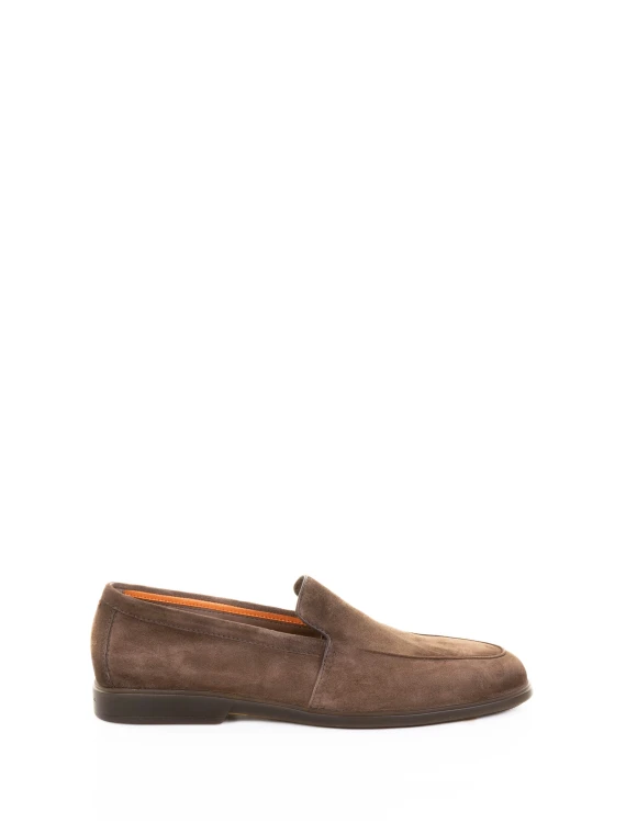 Brown Suede Moccasin
