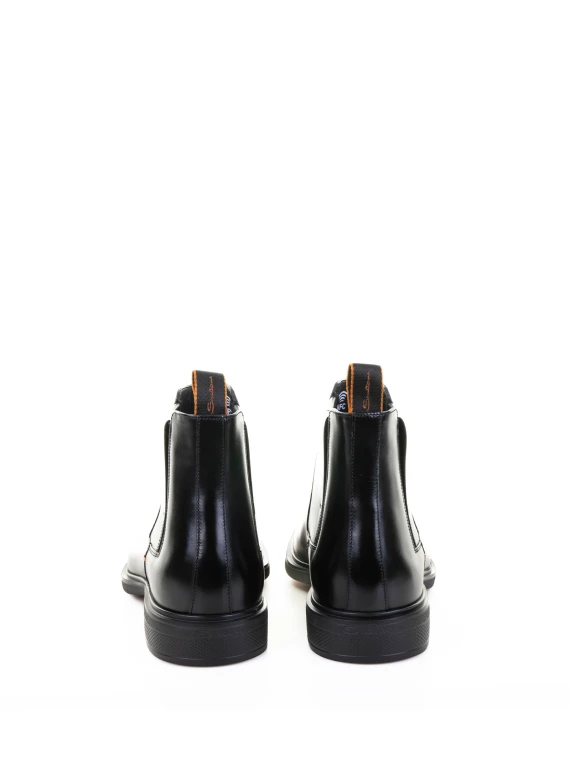 Beatles nero in pelle