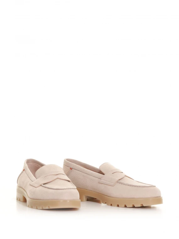 Mocassino in suede