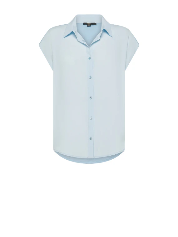 Short Sleeve Blue Shirt