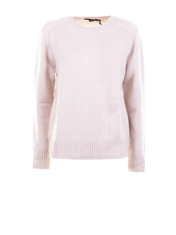 Maglia girocollo donna fango