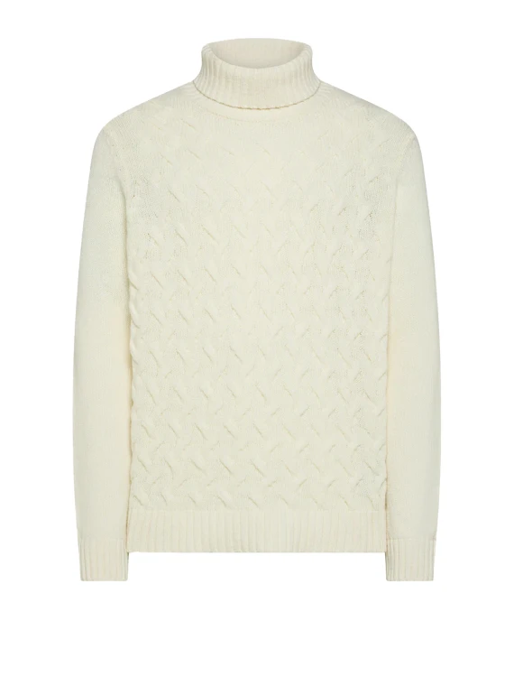 Dolcevita panna uomo motivo intreccio