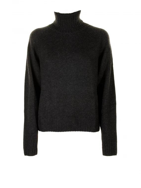 Turtleneck in pure cashmere