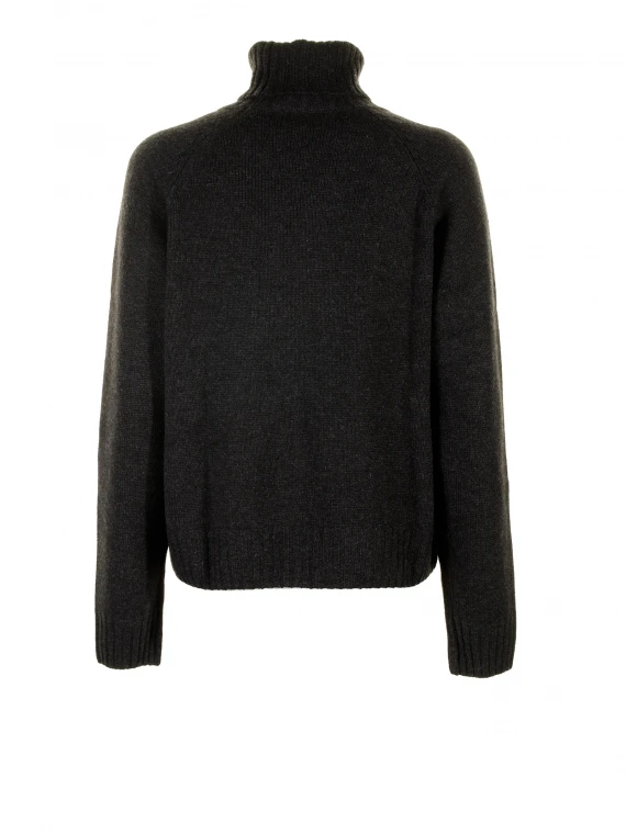 Turtleneck in pure cashmere