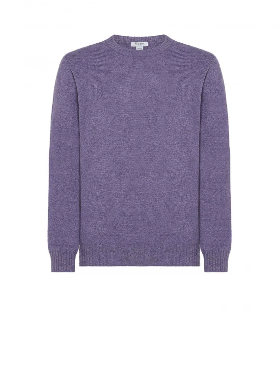 Purple crewneck sweater