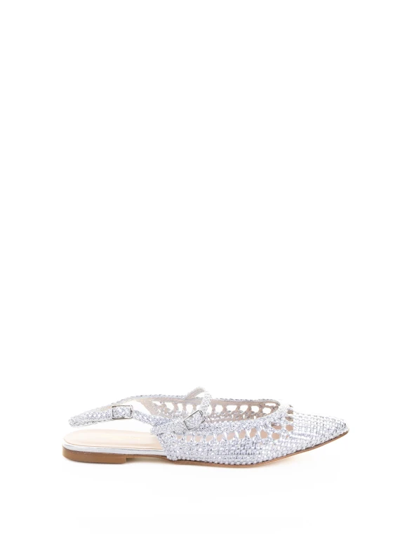 Chanel slingback traforata con cinturino