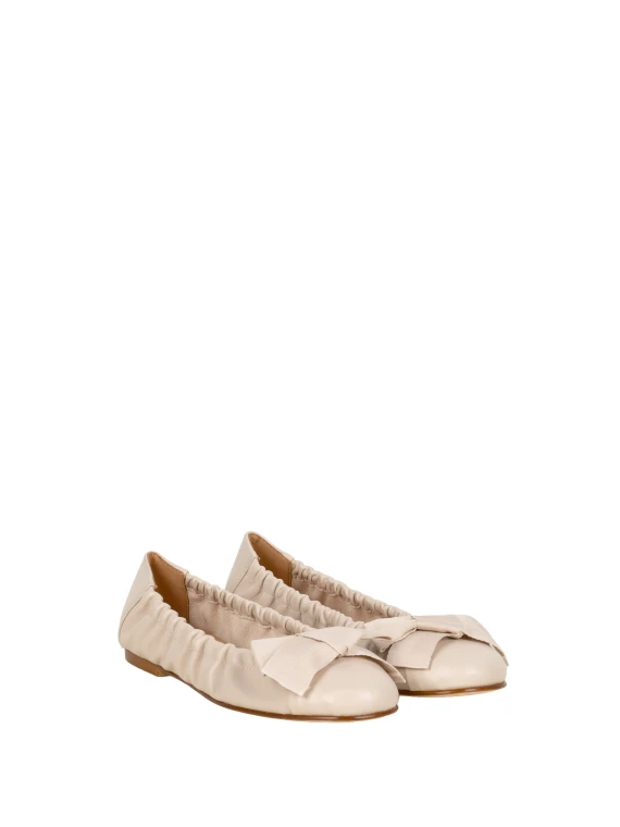 Flat shoes Beige