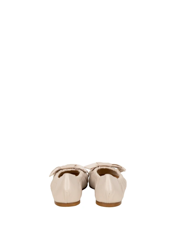 Flat shoes Beige