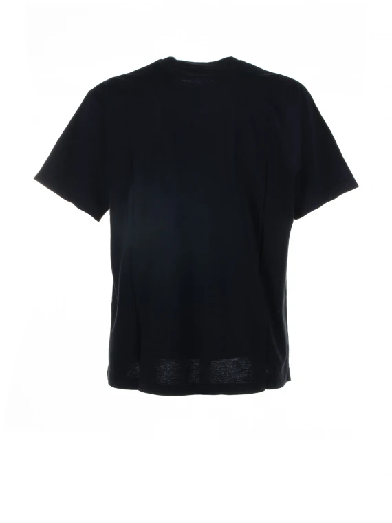 Black logoed t-shirt