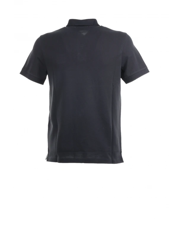 Navy short sleeve polo shirt