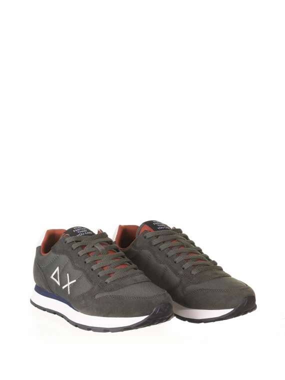 Sneaker Tom solid verde militare