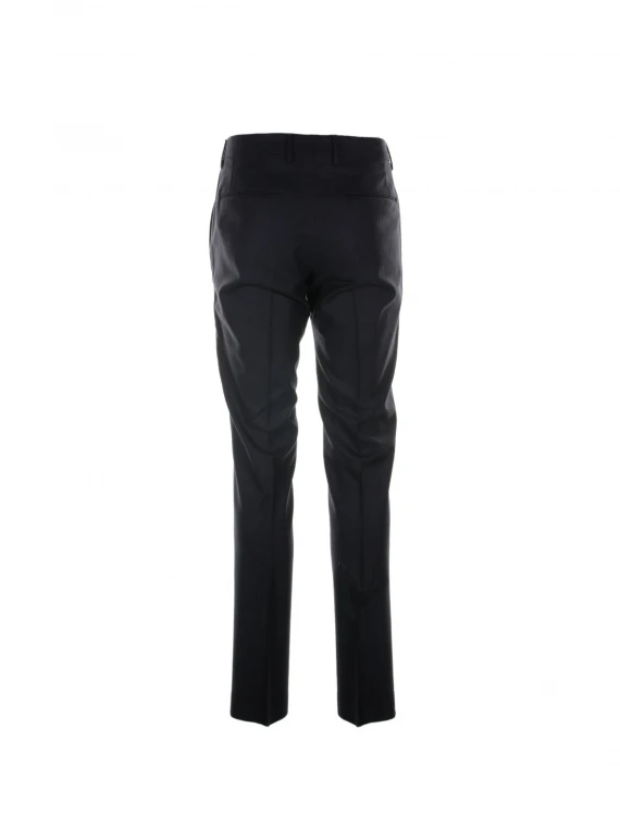 Navy blue chino trousers