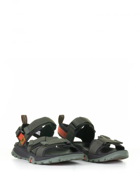 Sandals with adjustable velcro straps