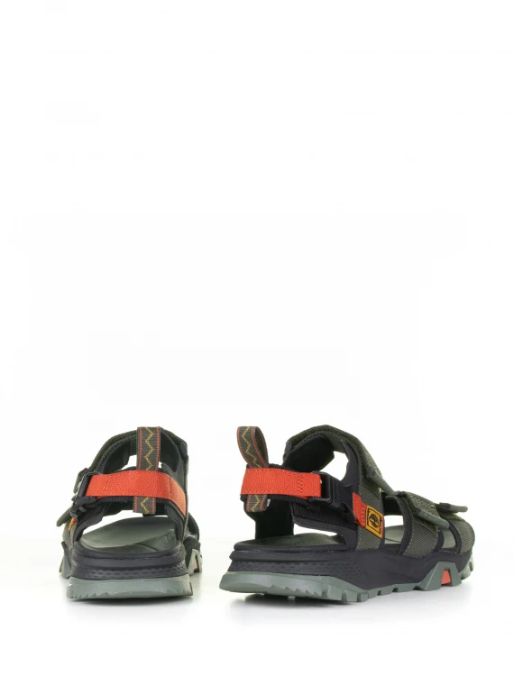 Sandals with adjustable velcro straps