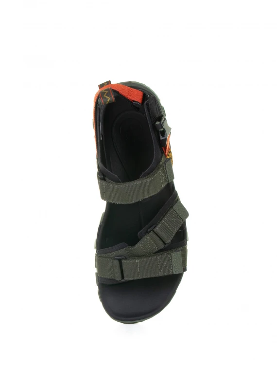 Sandals with adjustable velcro straps