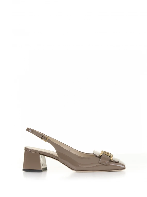 Décolleté Slingback Kate in vernice