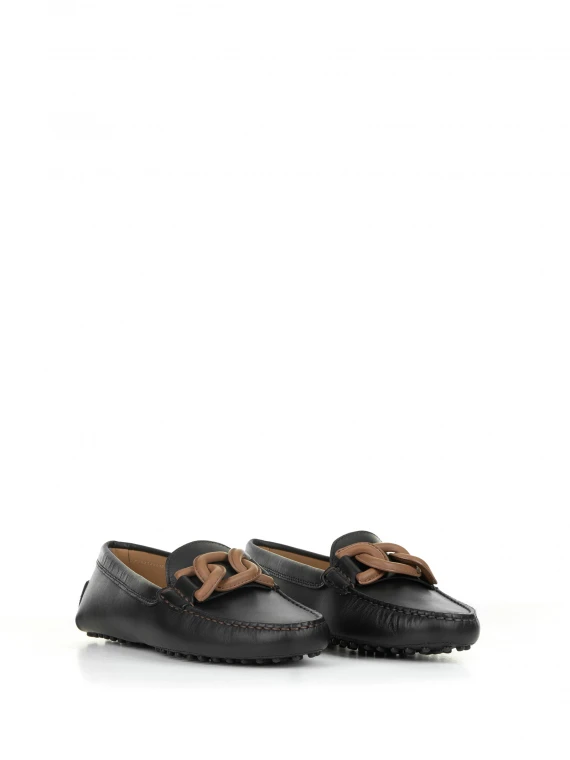 Gommino Kate brown leather moccasin