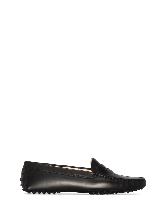 Iconic Gommini Loafers in black leather