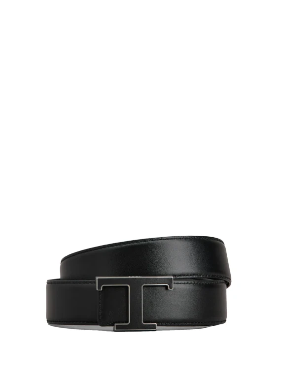 Black Leather Belt