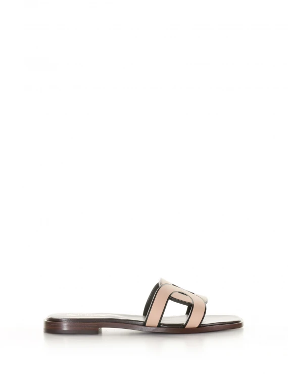 Leather sandal