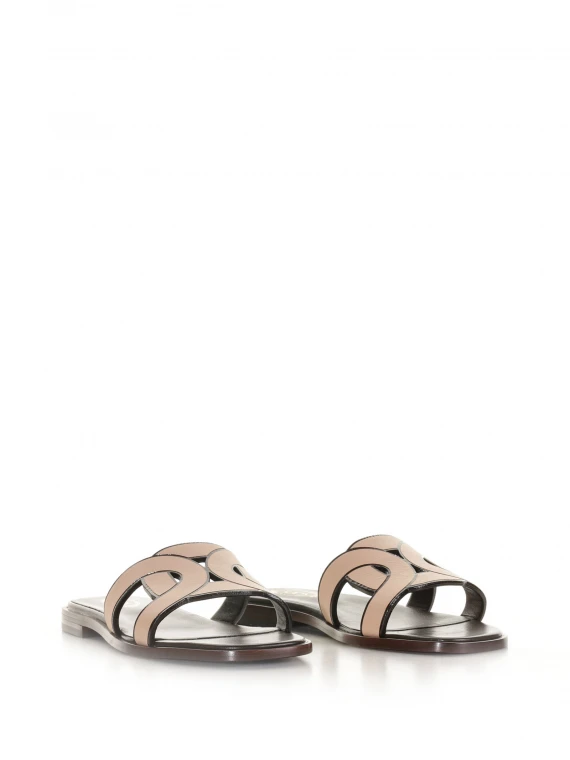 Leather sandal