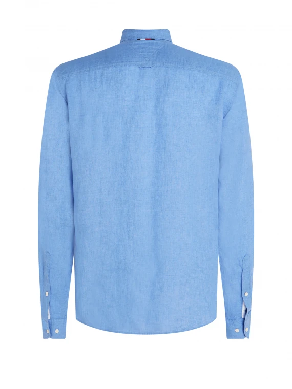 Light blue shirt with logo