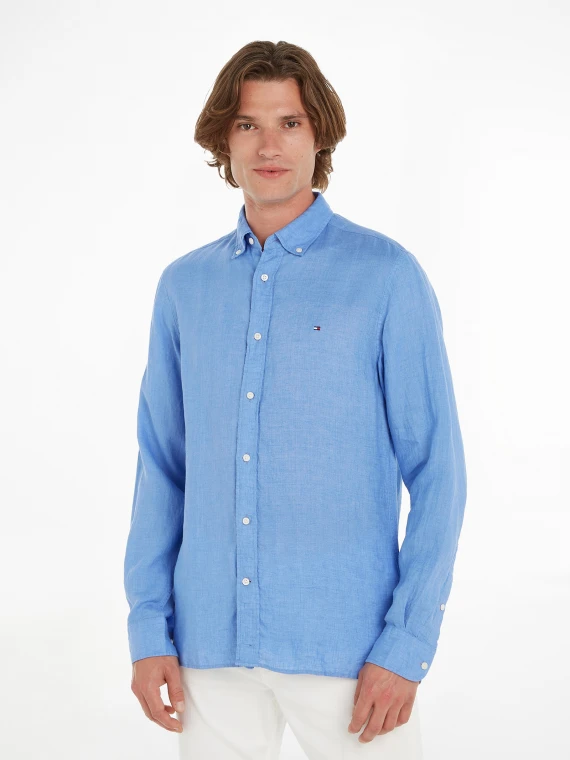 Light blue shirt with logo