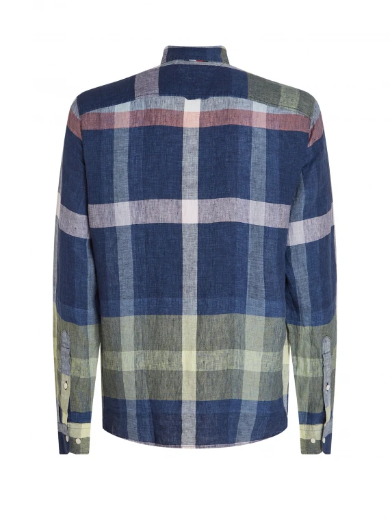 Multicolored checked shirt