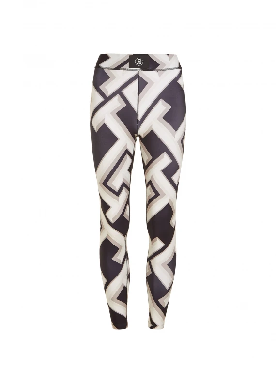 Leggings Sport con motivo chevron