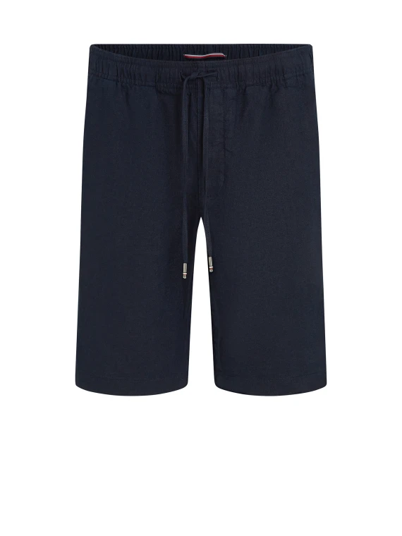 Shorts Harlem relaxed fit in misto lino