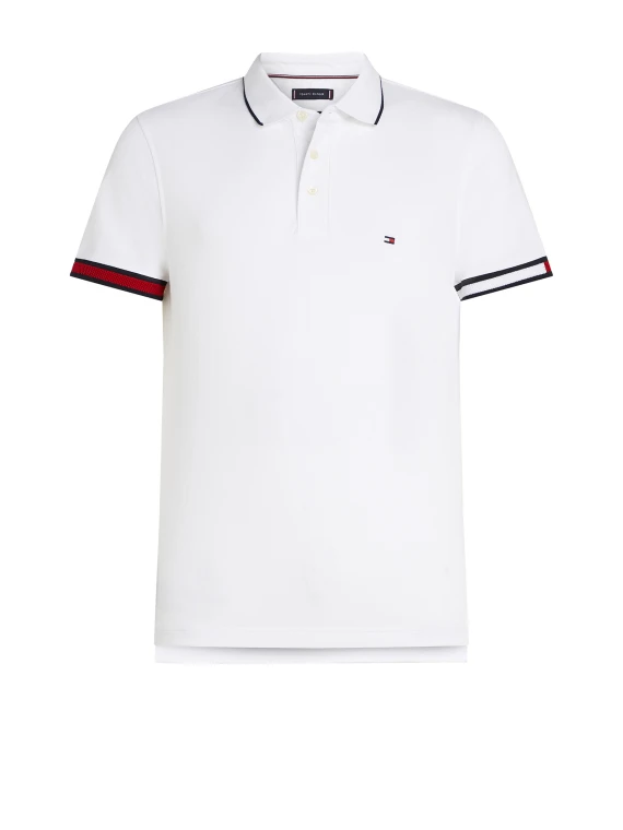Polo slim fit con dettagli iconici