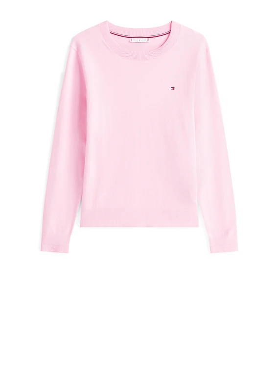 Long-sleeved shirt in pink
