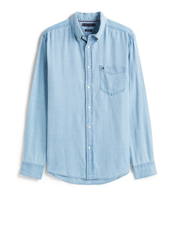 Camicia light blu uomo