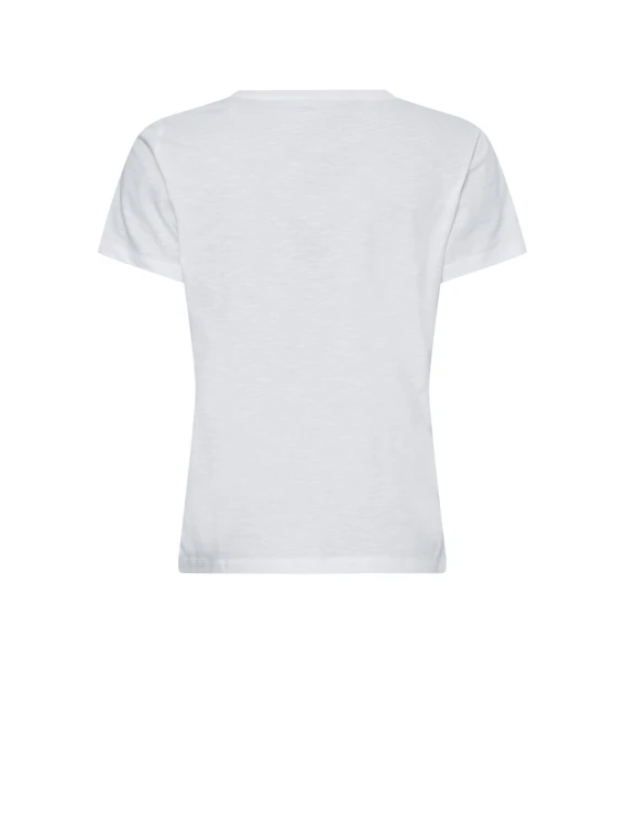 T-shirt in cotone con dettaglio