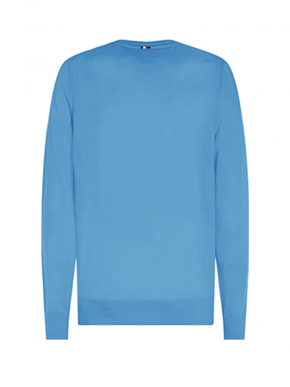 Light blue crew neck sweater