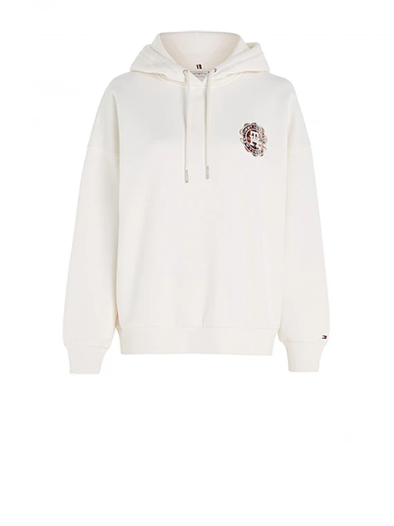 Hoodie with monogram