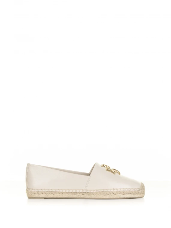 Espadrillas Eleanor con logo in metallo