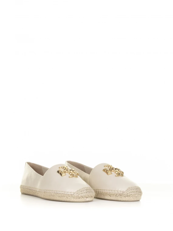 Espadrillas Eleanor con logo in metallo