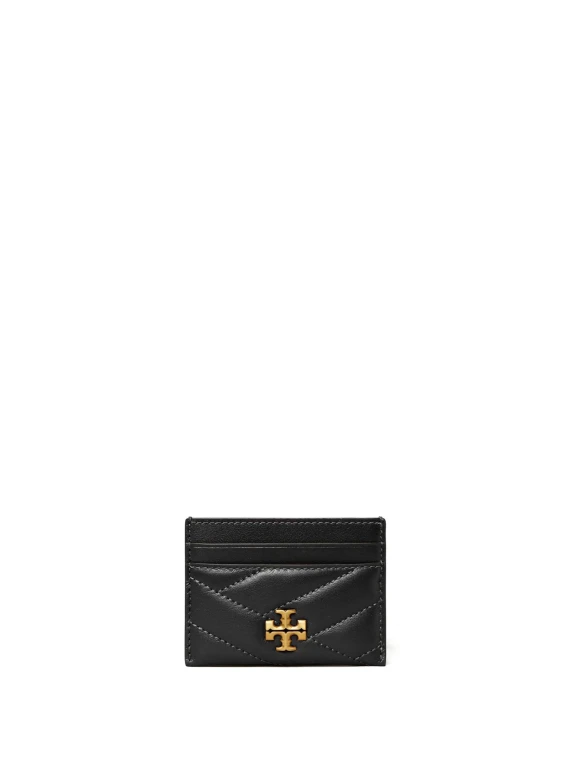 Kira Black Leather Card Holder