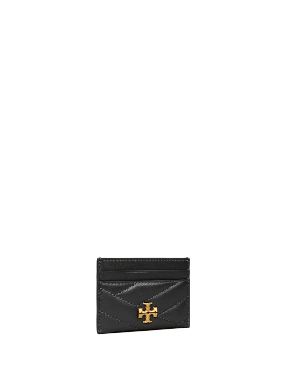 Kira Black Leather Card Holder